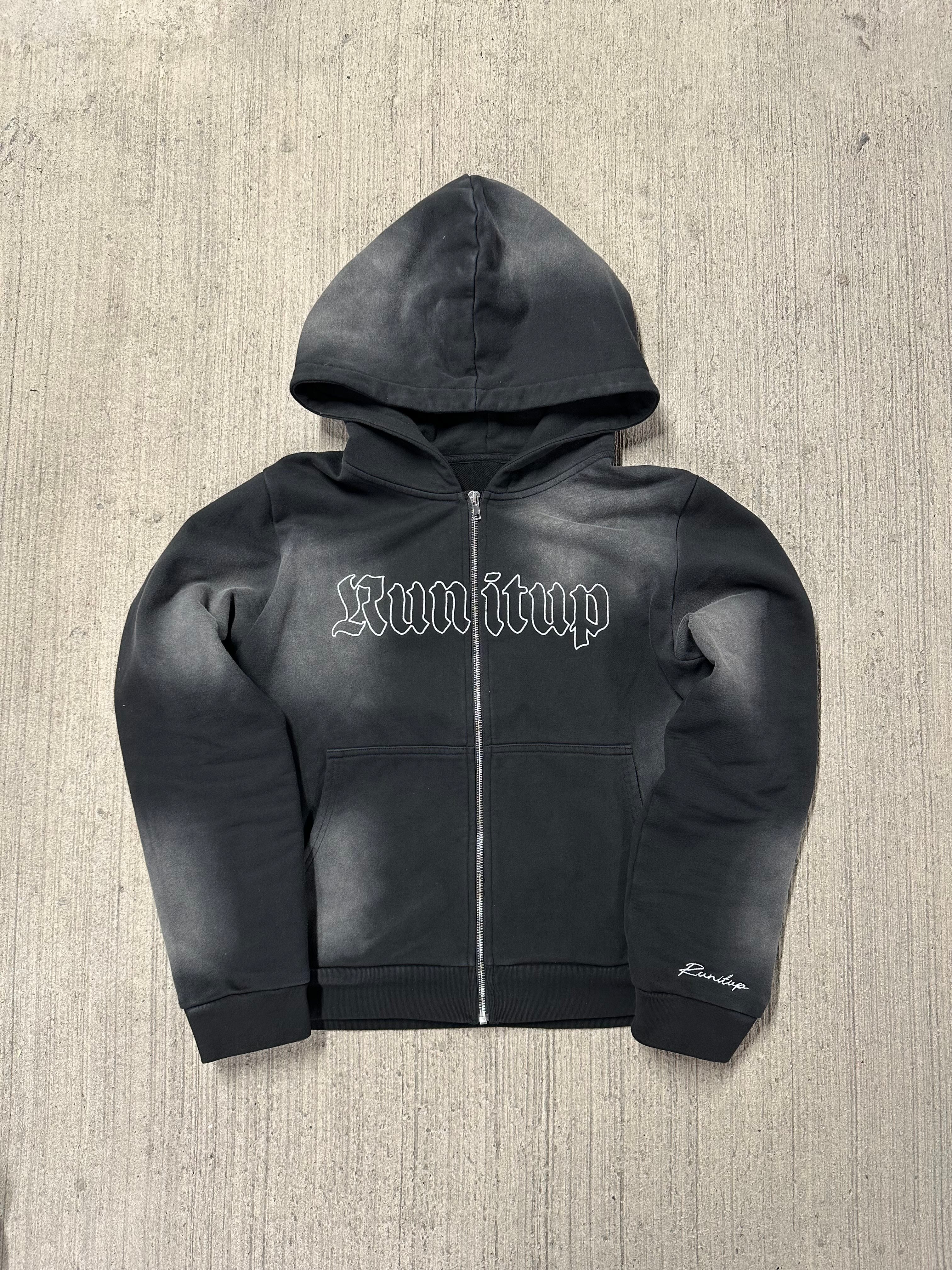 "Run it up" zip up.